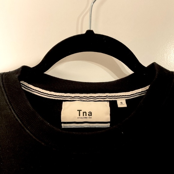 TNA black crew neck women’s S - Picture 4 of 6